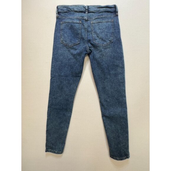 Banana Republic Womens Skinny Jeans Size 28/6 Blue Denim Medium Wash Casual - Picture 10 of 13